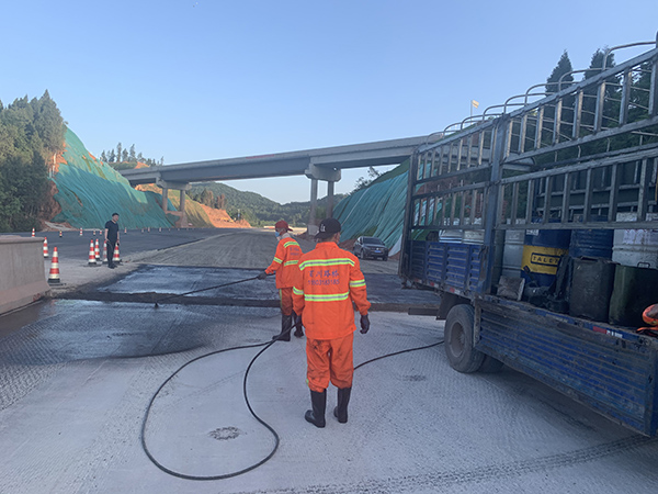 山西太原桥面铺布防水施工图片2