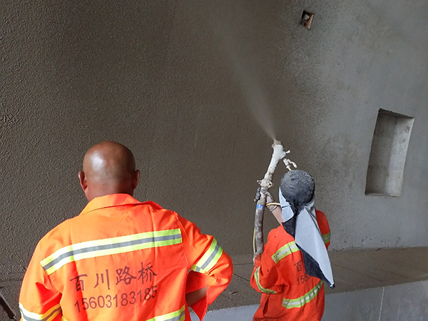 河北邢台隧道防火工程施工图片2