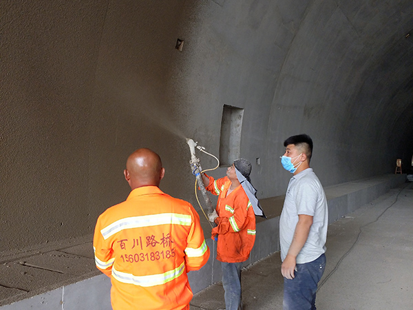 河北邢台隧道防火工程施工图片3